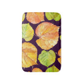 Herfst waterverf florals, naadloos patroon. badmat (Voorkant Verticaal)