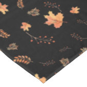 Herfst Waterverf laat bessen zwart Tafelkleed (Gekanteld)
