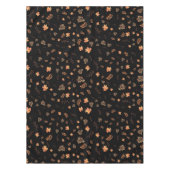 Herfst Waterverf laat bessen zwart Tafelkleed (Voorkant)