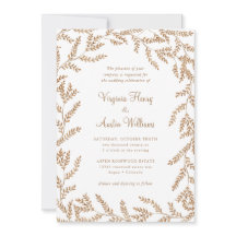 Herfst Waterverf Leaves Wedding