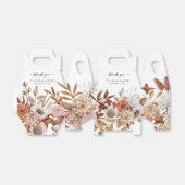 Herfst Waterverf legant bruiloft bedankt Bedankdoosjes (Uitgevouwen)