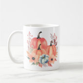 Herfst Waterverf Pompoen Boho Koffiemok (Links)