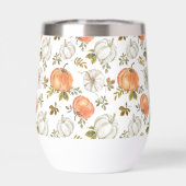 Herfst Waterverf pompoenpatroon (Achterkant)