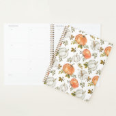 Herfst Waterverf pompoenpatroon Planner (Display)