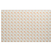 Herfst Waterverf pompoenpatroon Stof (Yard (91,4 cm))
