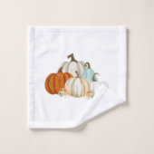 Herfst Waterverf Pumpkins Bad Handdoek (Wasdoekje)