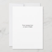 Herfst Waterverf Sinaasappel pompoen Dank u wel Bedankkaart (Achterkant)