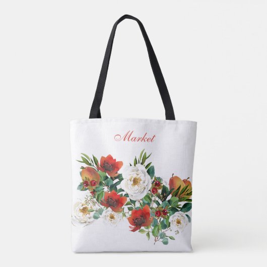 Herfst Waterverf Tas (Achterkant)