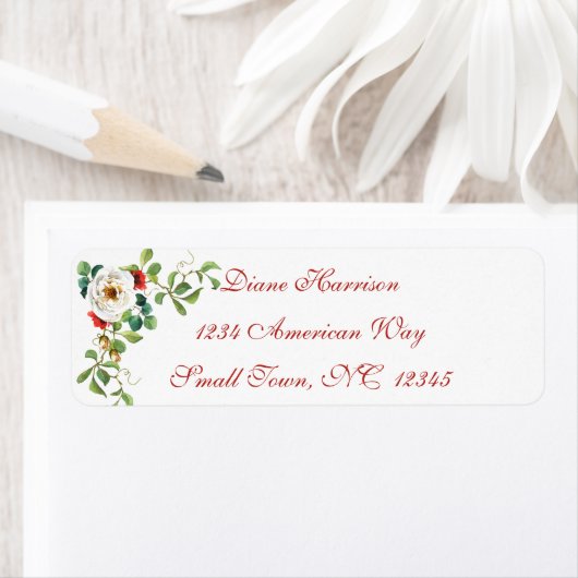 Herfst Waterverf ventilator Etiket (Insitu)