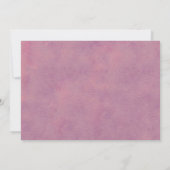 Herfst Waterverf verlaat huwelijksuitnodigingen Kaart (Achterkant)