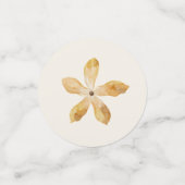 Herfst Waterverf Wildflower Baby shower Confetti (Kleine voorkant)