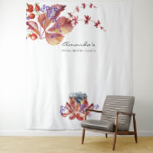 Herfst - Waterverschildering Bruiloft Photo Booth Wandkleed (In situ)