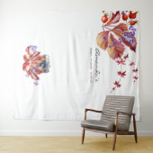 Herfst - Watervlek Bruids Bruiloft Foto Kabinet Wandkleed (In Situ (horizontaal))