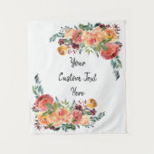 herfst Wedding Back Drop, herfst Foto Booth Tapest Wandkleed (Voorkant)