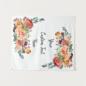 herfst Wedding Back Drop, herfst Foto Booth Tapest Wandkleed (Voorkant (horizontaal))