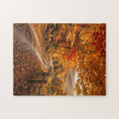 Herfst Weg Legpuzzel (Horizontaal)