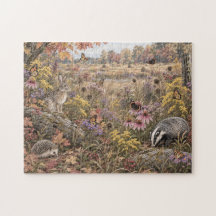 Herfst Weide Legpuzzel