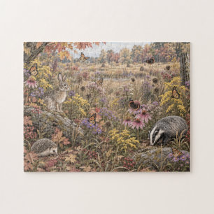 Herfst Weide Legpuzzel