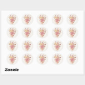 Herfst Weide Trouwboeket Sticker (Vel)