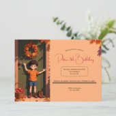 Herfst Welkom Kaart (Staand voorkant)