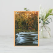 Herfst Wenskaart (Staand voorkant)