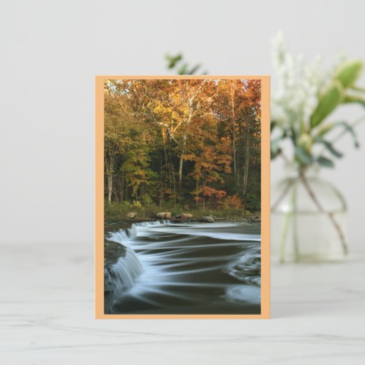 Herfst Wenskaart (Staand voorkant)