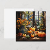 Herfst Wenskaart (Voorkant / Achterkant)