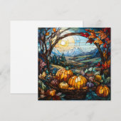 Herfst Wenskaart (Voorkant / Achterkant)