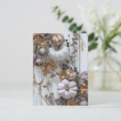 herfst wenskaart elegante pompoenen briefkaart (Staand voorkant)