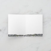 Herfst wenskaart - vier seizoenen collectie kaart (Binnen)