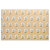Herfst Wheaten Terrier (pieppompoenen 1b2) Stof (Fat Quarter)
