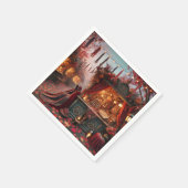 Herfst Whimsigoth betoverd Fayre Découpage Servet (Hoek)