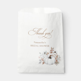 Herfst White Pumpkin Vrijgezellenfeest Bedankzakje