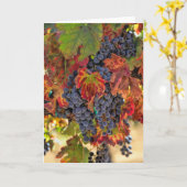  Herfst Wijngaarden Kaart (Gele Bloem)