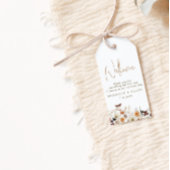 Herfst Wild Flowers Wedding Hotel Welkom Cadeaulabel