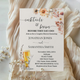 Herfst Wildbloemen Cocktails & Brouwerijen Koppels Kaart