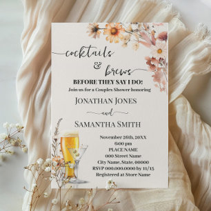 Herfst Wildbloemen Cocktails & Brouwerijen Koppels Kaart