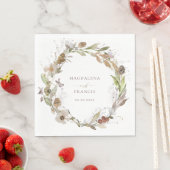 herfst wildbloemen servetten (Insitu)