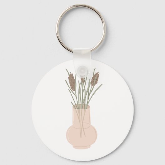 Herfst Wildbloemen Sleutelhanger (Achterkant)