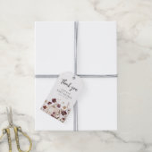 Herfst Wilde Bloem Baby Shower Bedankt Cadeaulabel (Met Touw)