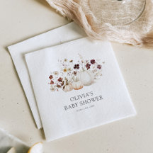 Herfst Wilde Bloem Baby Shower