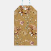 Herfst Wilde Bloem | Favor Tag Geschenklabels Cadeaulabel (Achterkant)