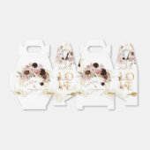 Herfst Wilde Bloem Goud Bloem Bruidsdouche Bedankdoosjes (Uitgevouwen)