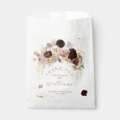 Herfst Wilde Bloem Gouden Bloem Bruids Bruiloft Bedankzakje (Voorkant)