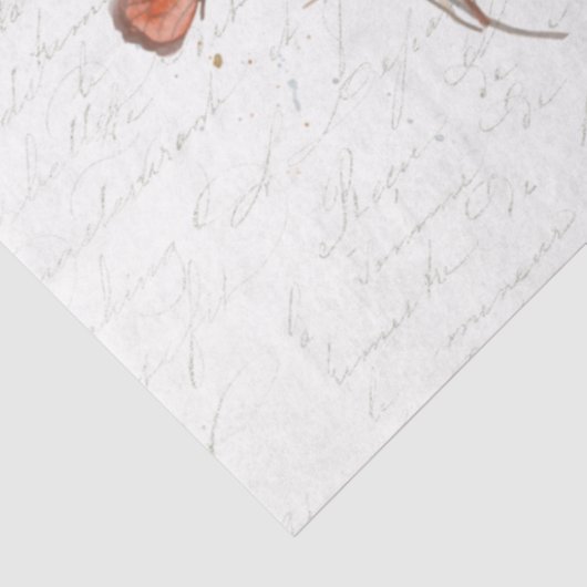 Herfst Wilde bloem Pampas Grass Ephemera ontkoppel Tissuepapier (Detail)