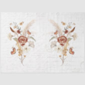 Herfst Wilde bloem Pampas Grass Ephemera ontkoppel Tissuepapier (Voorkant)