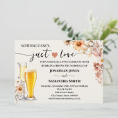 Herfst wilde bloemen niets Fancy gewoon liefde elo Kaart (Staand voorkant)