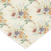 Herfst wilde bloemen patroon medium tafelloper (Hoek)