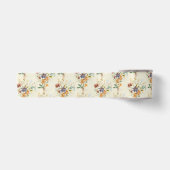 Herfst wilde bloemen patroon satijnen lint (Voorkant)