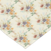 Herfst wilde bloemen patroon tafelkleed (Gekanteld)